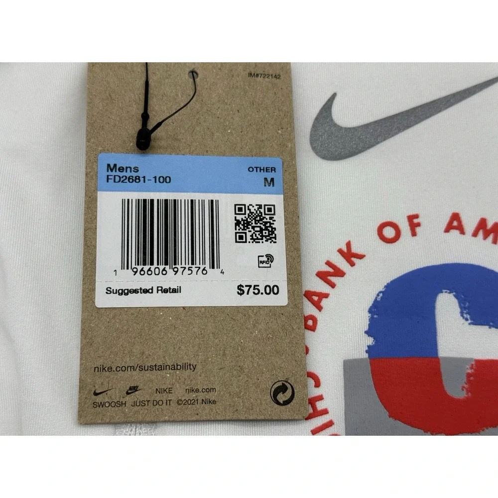 ($75 Retail) Size M - Nike Element Running Shirt Chicago Marathon FD2681-100